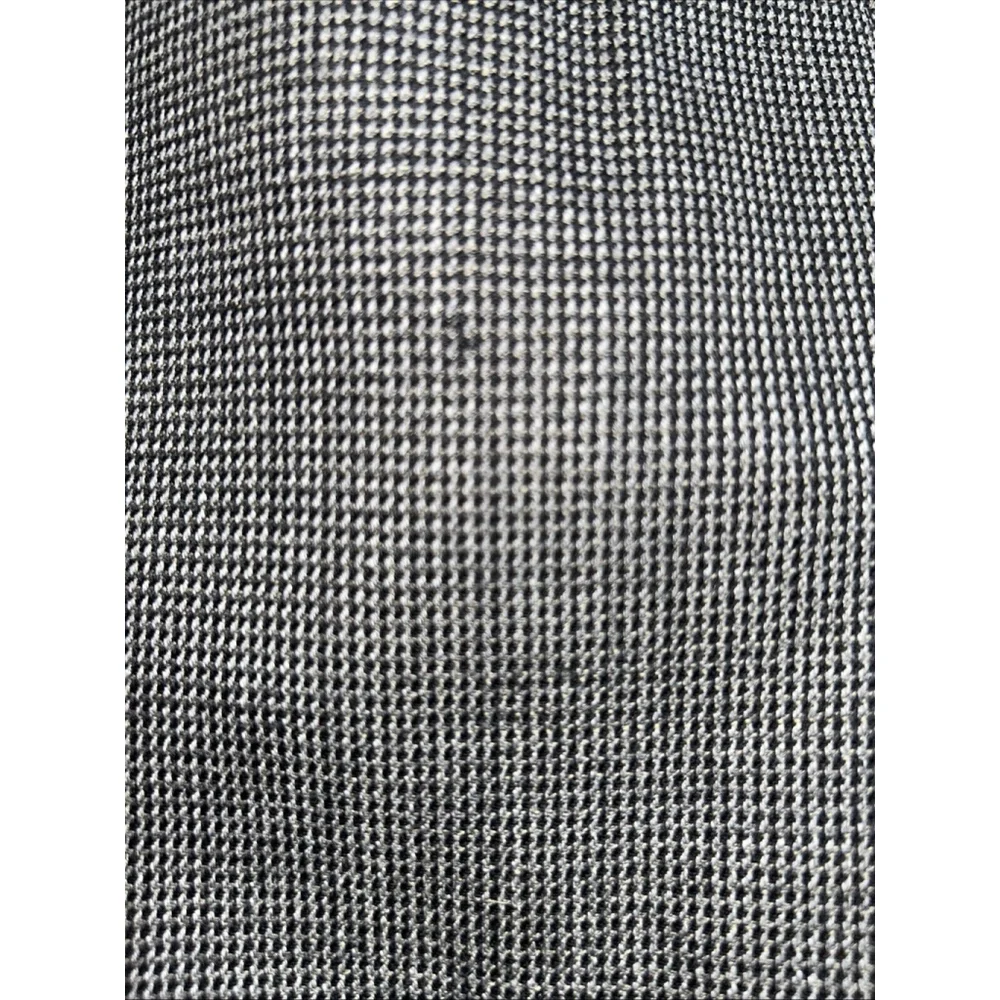 Lauren Ralph Lauren 46 R Charcoal Wool Two Button Jacket Vented FLAWED